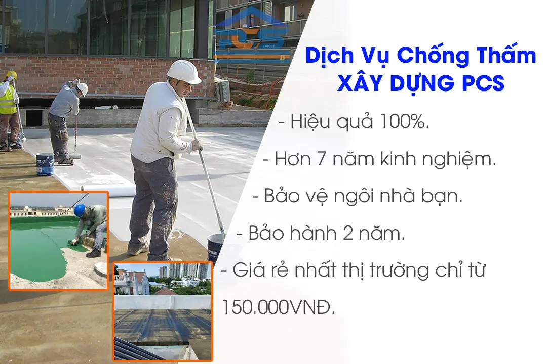 dịch vụ chống thấm sân thượng