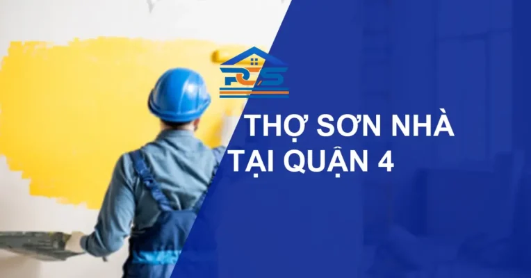 dịch vụ thợ sơn nhà tại quận 4