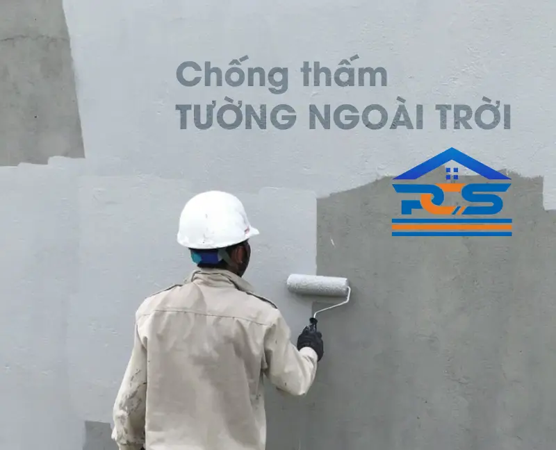 chống thấm tường ngoài trời