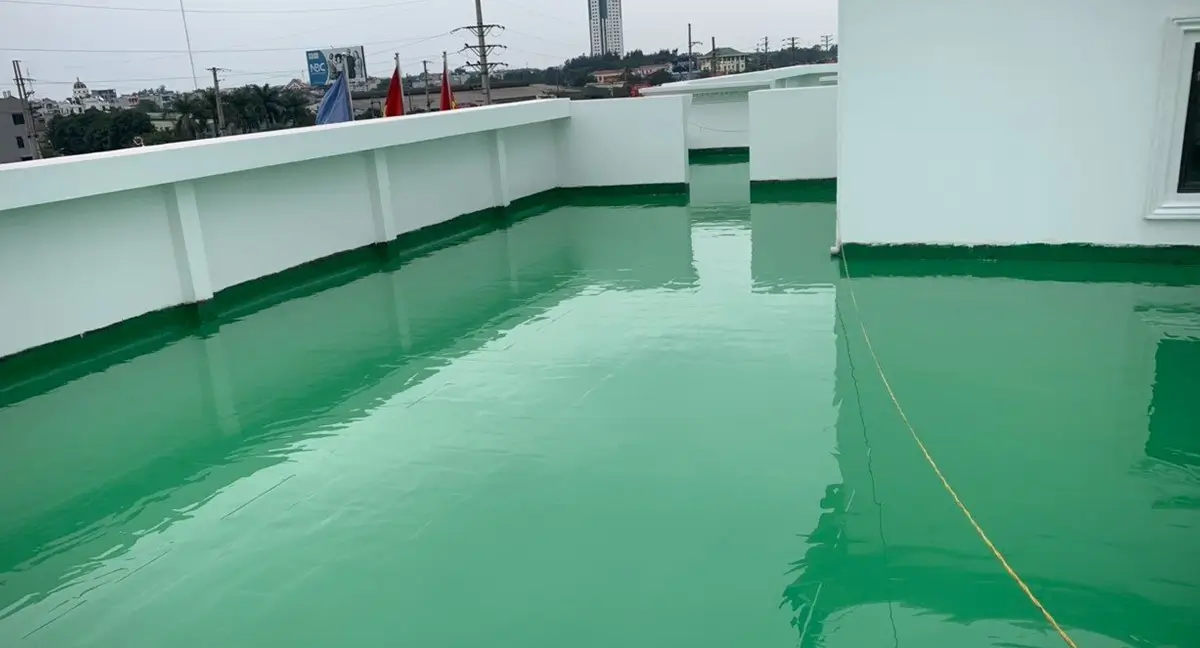 Những lyyw ý khi thi công sơn chống thấm sân thượng