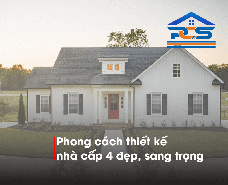 phong cách thiết kế nhà cấp 4 đẹp