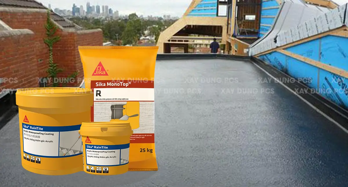 Báo giá thi công chống thấm Sika – Dịch vụ chuyên nghiệp từ công ty xây dựng PCS 2 báo giá thi công chống thấm sika - Tìm hiểu về Sika
