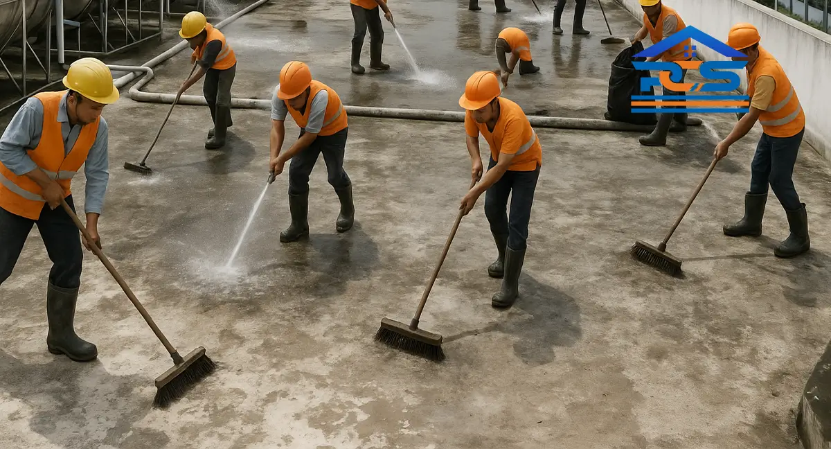 Dịch vụ thi công chống thấm mái bê tông tại Công ty Xây dựng PCS
