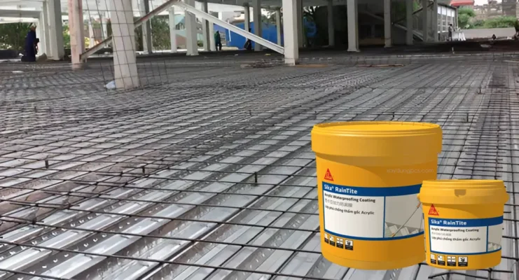 Các phương pháp trong sử dụng bê tông chống thấm